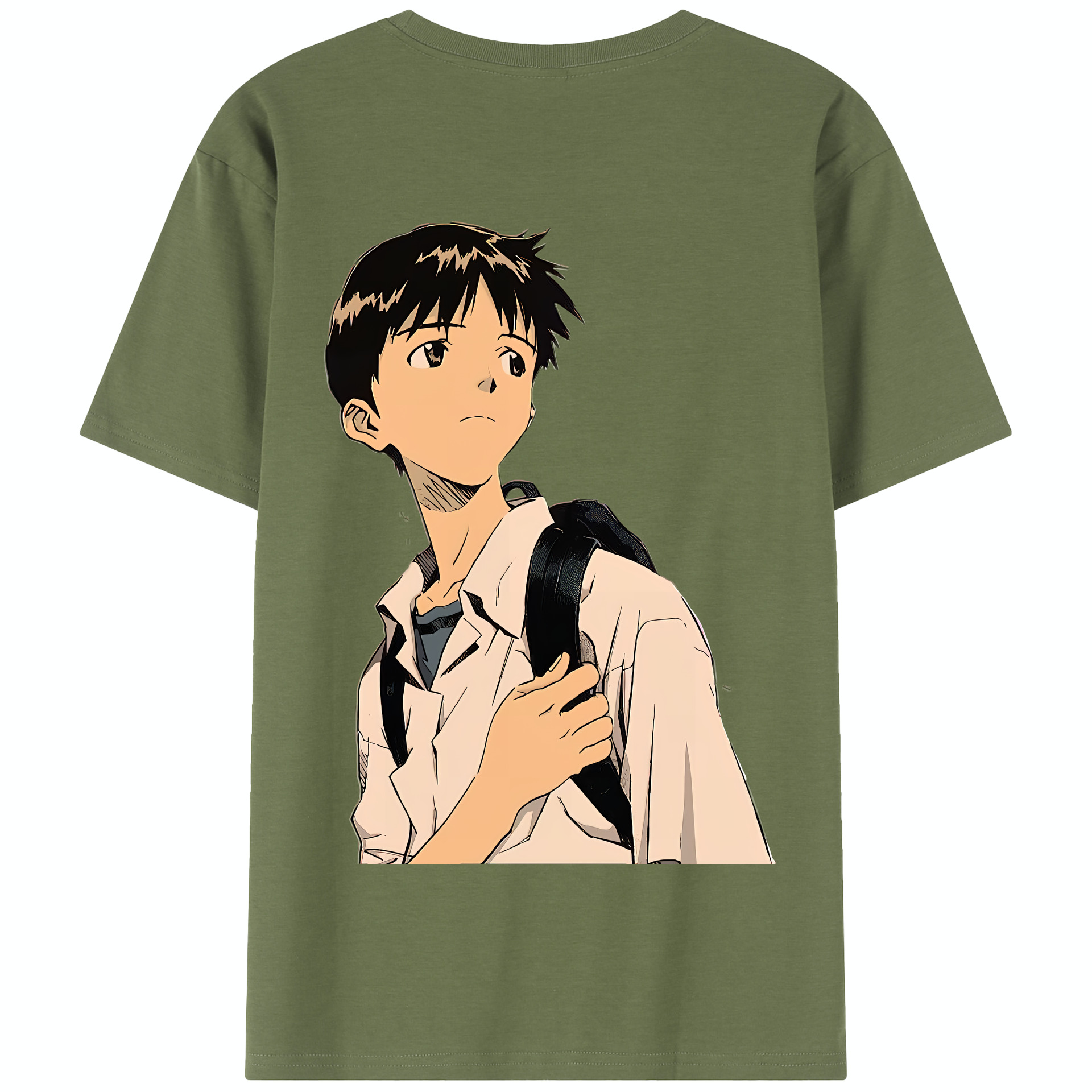 （画像用） EVA 新世紀エヴァンゲリオン 綿100％半袖Tシャツ（背面プリント）